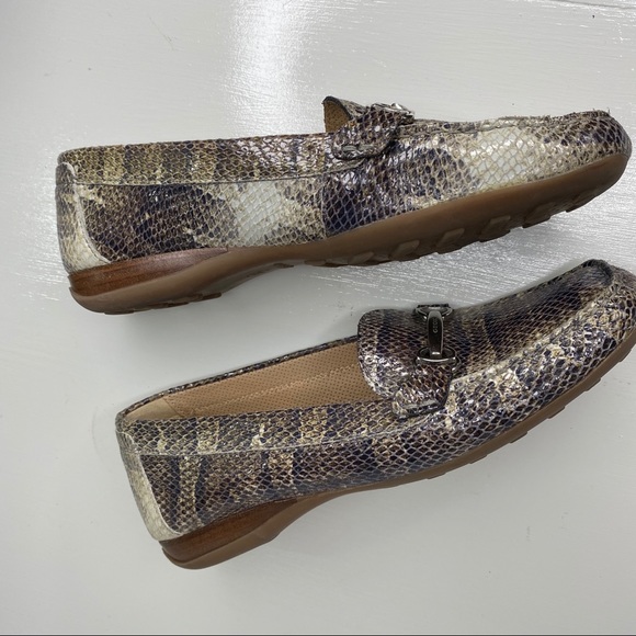 Geox Respira cream black Horsebit driving moccasin - Picture 3 of 8